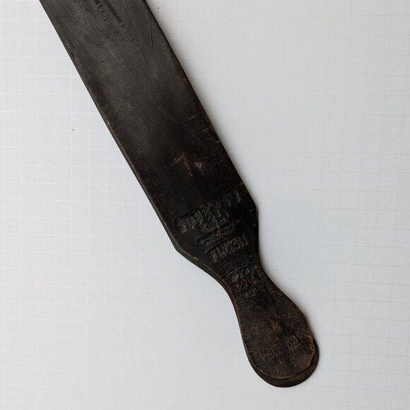 Vintage / Antique John Primble Barber Razor Strop Sharpener - Picture 3 of 16